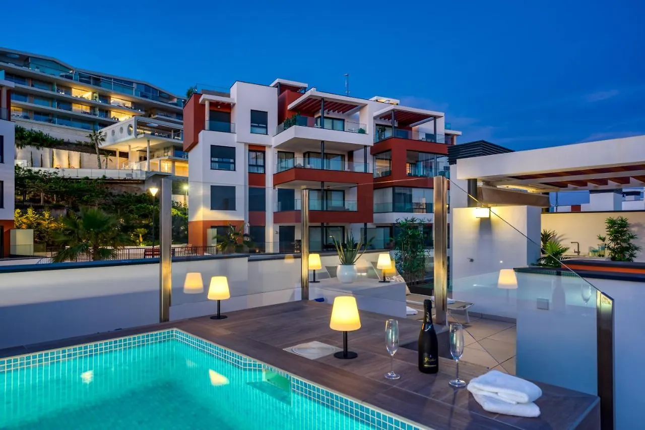 아파트 Stunning Penthouse W Private Pool In El Higueron By Costarentals - Ref 178 푸엔히롤라 스페인